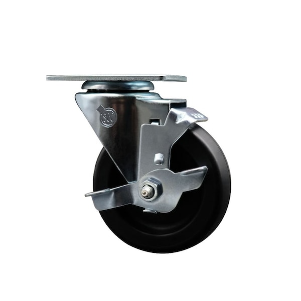 Garland HP1027801 4'' Replacement Caster with Brake